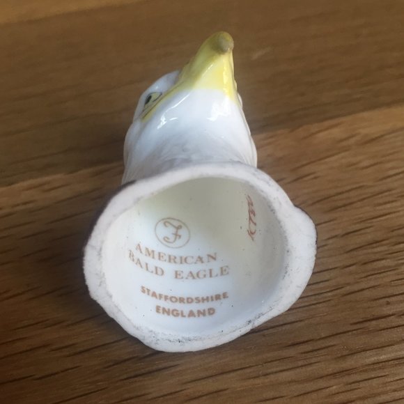 VTG Eagle Collection Pewter Porcelain Plush Lot 11 - Picture 9 of 16